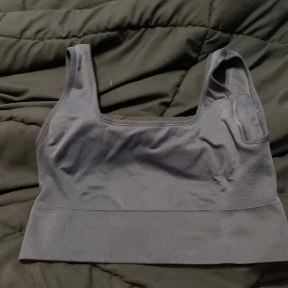 Women's Sweaty Betty Balance Seamless Bra, Size M - Navy Blue Nordic Blue - Picture 13 of 14